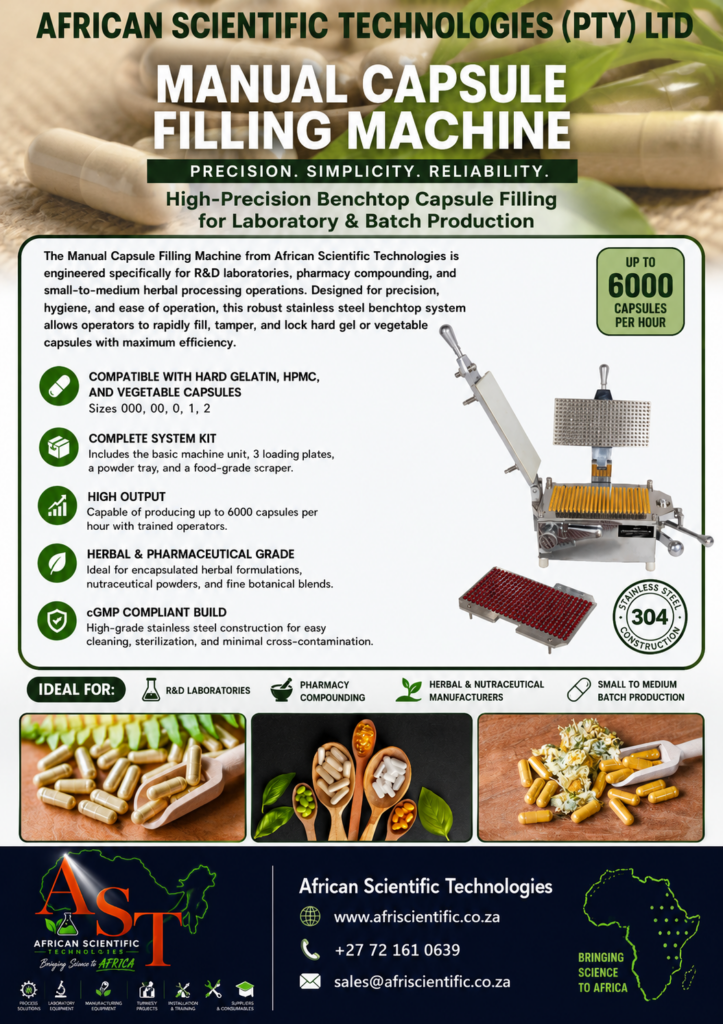 AST Manual Capsule Filling Machine July 2026