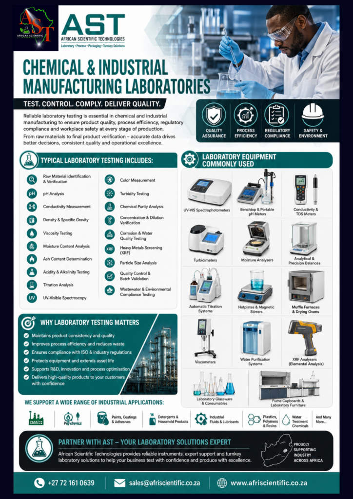 AST Chemical and Industrial Process Manufacturing Labs Aug 2026