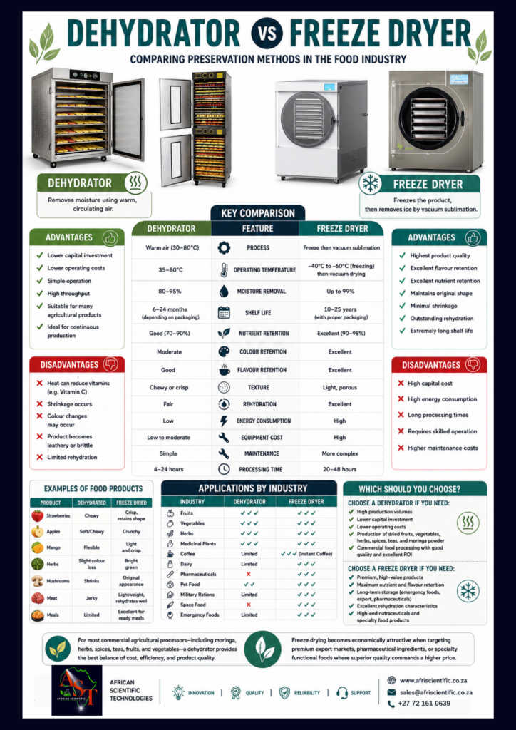 AST Dehydrator vs Freeze Dryer Aug 2026